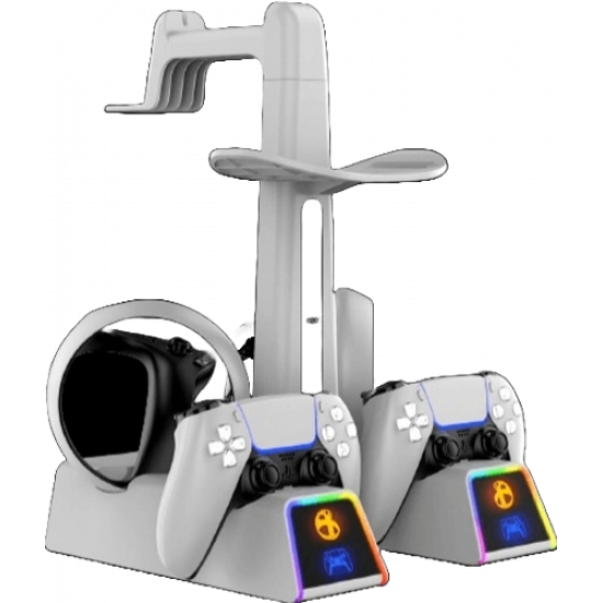 VR IPEGA RGP Charging Station Stand for PSVR2 & PS5 Controller