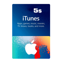 Apple iTunes Gift Card North America 5 USD iTunes