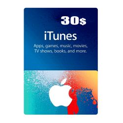 Apple iTunes Gift Card North America 30 USD iTunes