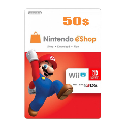 Nintendo E-Shop 50 USD Card