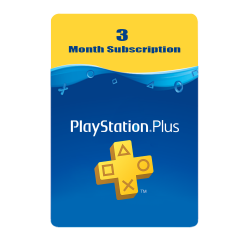 UK PlayStation Plus-3 Month Membership
