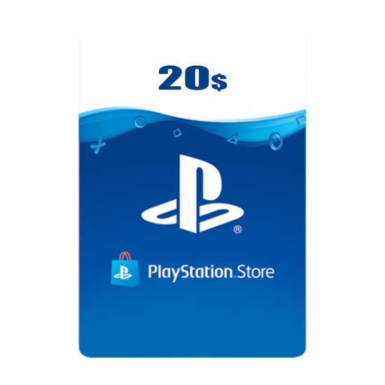 USA PSN Wallet Top-up 20 USD