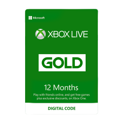 12 Month Xbox Live Gold Membership US Digital Code