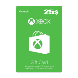 Xbox 25 USD Gift Card - US Digital Code