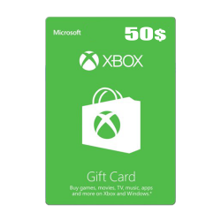 Xbox 50 USD Gift Card - US Digital Code
