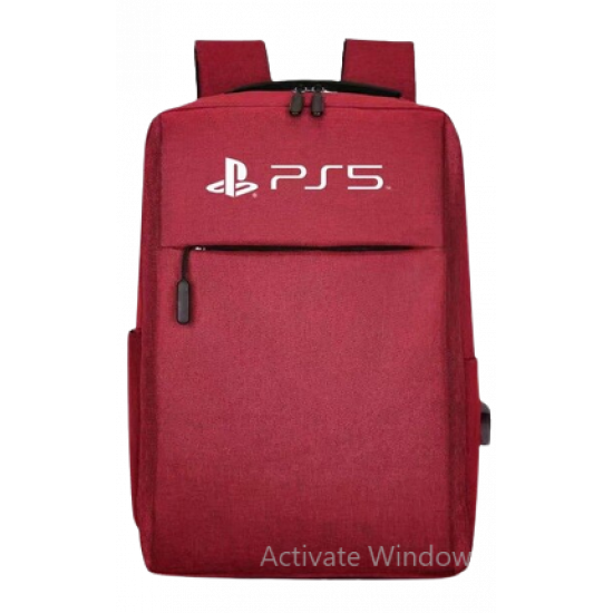 Backpack For playstation 5 - red