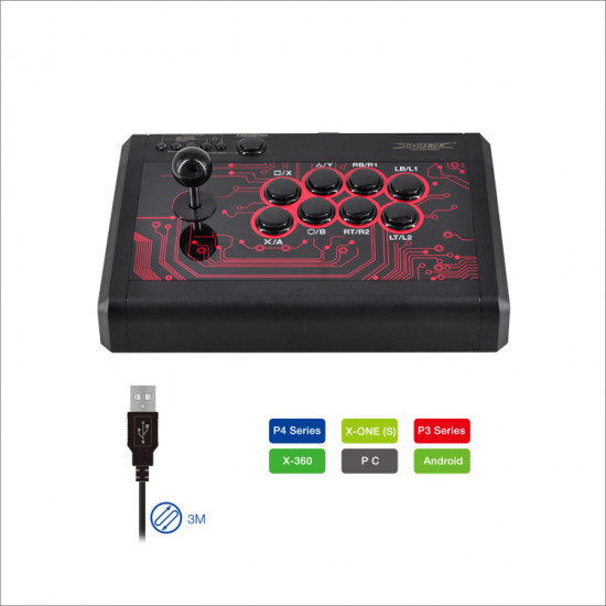 6 In 1 Arcade Fighting Stick