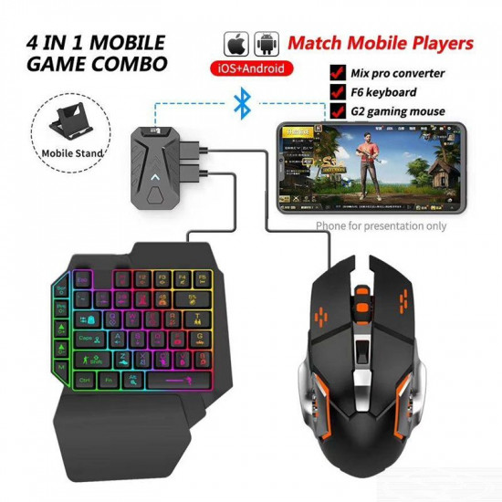 4 IN 1 MOBILE GAME COMBO PACK
