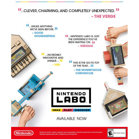 Nintendo Labo - Variety Kit Nintendo Labo - Variety Kit