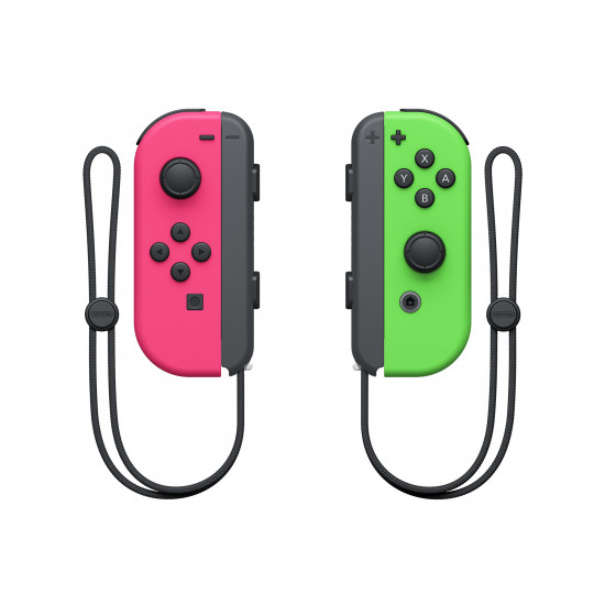 Nintendo Switch Joy Con Controller Green-pink