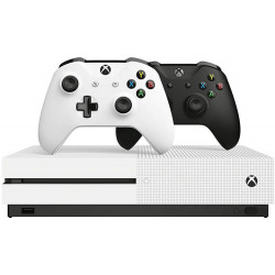 Xbox one S 1 TB 2 Controller black-white bundle