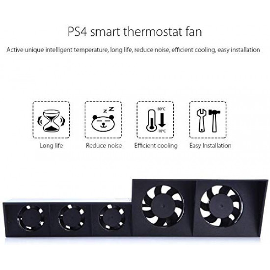 Cooling Fan USB External 5-Fan Super Turbo