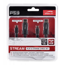Speedlink STREAM Play & Charge Cable (PS3)