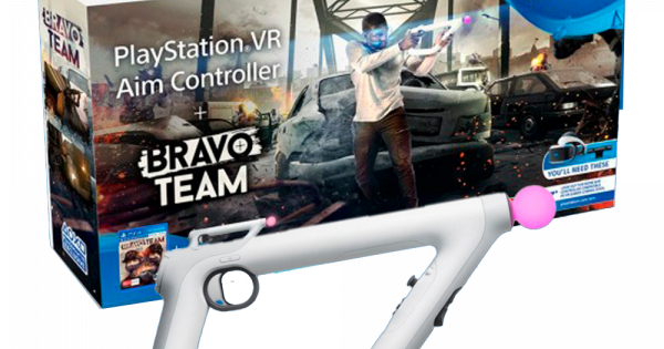 Aim Controller PS VR - Bravo Team Bundle