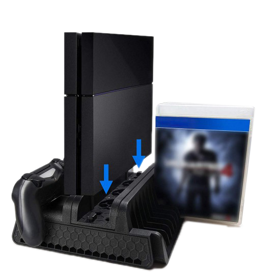 PS4 SERIES VERTICAL STAND WITH COOLING STAND