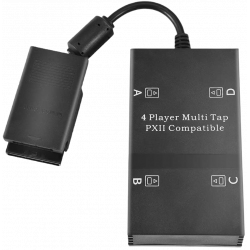 Multitap for PS2, 4 Player Multi-Tap Adapter
