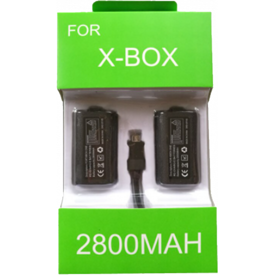 2pc 2800mah Rechargeable battery