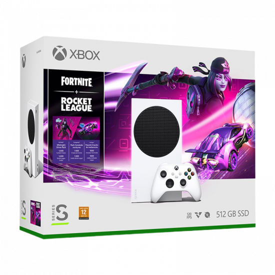 XBOX SERIES S CONSOLE (FORTNITE & ROCKET LEAGUE) && 12 months game pass