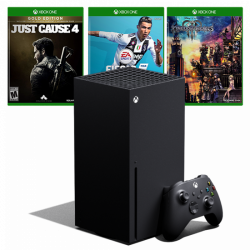 Xbox Series X & 3 CD-used
